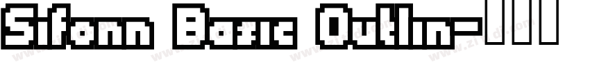 Sifonn Basic Outlin字体转换
